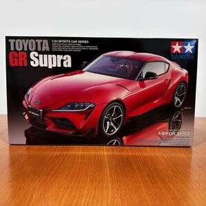 [M2-3]【未使用保管品】1/24 スポーツカーシリーズ トヨタ GR スープラ ディスプレイモデル プラモデル Supra 未組立