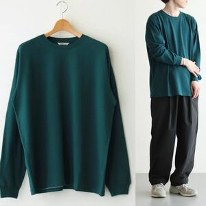 【ほぼ新品】auralee COTTON MESH L/S TEE オーラリーロンTunusednonnativeyaeca23ss22ss21aw22aw