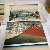 葛飾北斎 浮世絵 木版画 富嶽三十六景 _画像4