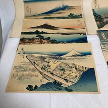 葛飾北斎 浮世絵 木版画 富嶽三十六景 _画像3