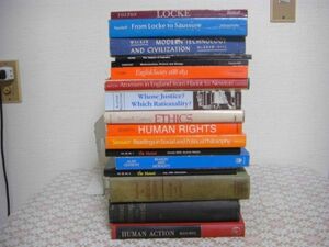 哲学政治哲学洋書 17冊 wilfrid sellars、John Hospers、John Locke、Mischel、Readings in Social Political Philosophy 他 B20