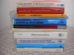 哲学洋書 11冊 Jerry A. Fodor、Philosophy Through Its Past、Time A Philosophy Analysis、Reason's nearest kin 他 B9