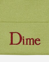 ダイム DIME クラシック　スモールロゴ beanie ビーニー　wool fold キャップ　新品　未使用　送料込み　ニット帽 ニットキャップ 帽子_画像2