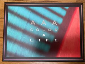 AAA DOME TOUR 2018 オリジナルアルバムCOLOR A LIFE (初回生産限定盤CD+DVD+GOODS)