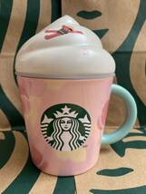 STARBUCKS スターバックス　リッド付マグピーチフルパラダイス296ml スタバ　蓋付きコップ　マグカップ_画像2