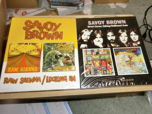 SAVOY BROWN ２枚まとめて　新品です。