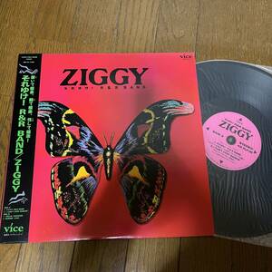 ZIGGY LPレコード①　　HARD ROCK HAVEY METAL ハードロック　ヘビーメタル