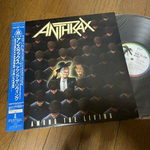 ANTHRAX LPレコード　　HARD ROCK HAVEY METAL ハードロック　ヘビーメタル