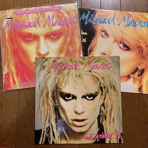 MICHAEL MONROE レコード3枚セット　　HARD ROCK HAVEY METAL ハードロック　ヘビーメタル