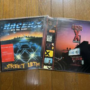 RACER X LPレコード2枚セット　HARD ROCK HAVEY METAL ハードロック　ヘビーメタル