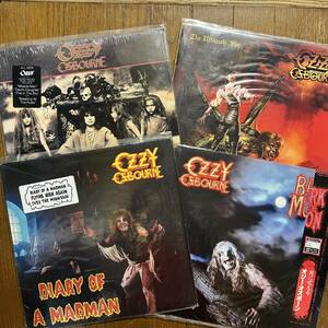 OZZY OSBOURNE 　　LPレコード4枚セット　　HARD ROCK HAVEY METAL ハードロック　ヘビーメタル