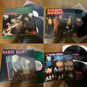 ハノイロックス　LPレコードセット①　　HARD ROCK HAVEY METAL ハードロック　ヘビーメタル