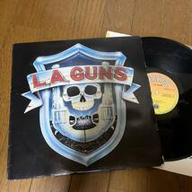 LA GUNS LPレコード　オマケ付き　　HARD ROCK HAVEY METAL ハードロック　ヘビーメタル_画像3