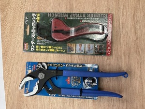 中古　ベルトレンチ　＆傷をつけない　ウォータポンプぷらイヤー　セット