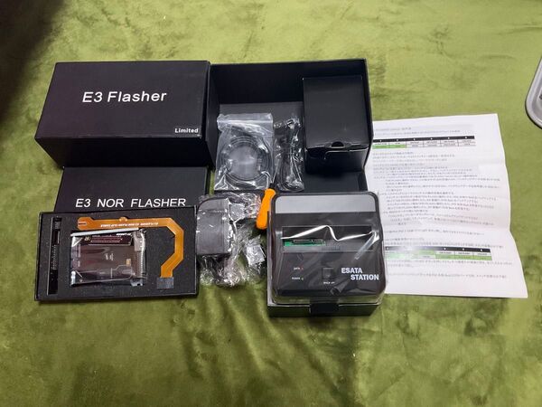 アップデート失敗 ダウングレードE3 Flasher Limited 完全版 日本語説明付き