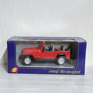 【未開封】 1/24 ジープ ラングラー Jeep Wrangler 旧車 クラシック ダイキャスト ミニカー