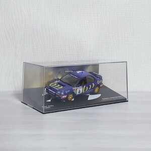 1/43 スバル インプレッサ 555 WRC 1995年 SUBARU IMPREZA ラリーカー コレクション デアゴスティーニ ミニカー イクソ ixo ラリー