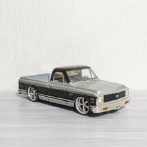 Jada 1/24 シボレー シャイアン カスタム ピックアップ 1972 CHEVROLET Cheyenne PICK UP トラック アメ車 ダイキャスト ミニカー_画像6