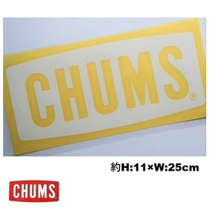 チャムス ステッカー CHUMS Logo L Cutting Sheet CH62-1482 新品 防水素材