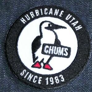 CHUMS Wappen Booby Logo M CH62-1468 新品 アイロン接着 チャムス ワッペンの画像1