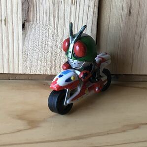 当時 SD 仮面ライダー バイク masked rider bike 石森プロ vintage retoro 珍品 ブラック ストロンガー BLACK RX stronger サイクロンの画像1