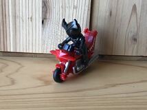 当時　SD 仮面ライダー　バイク　masked rider bike 石森プロ　vintage retoro 珍品　ブラック　ストロンガー　BLACK RX stronger チョロq_画像1