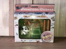 新品　未開封　当時　BANDAI アメリカンチービーズ　American chibees 珍品　rururu 学園　アメリカ版　vintage retoro 人形_画像1