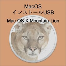 (v10.08) OS X Mountain Lion インストール用USB [2]_画像1