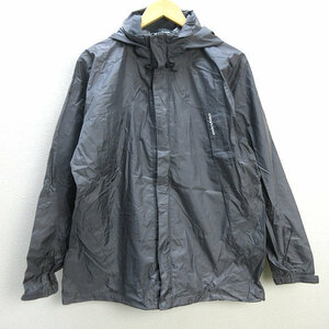 D# Onyone /ONYONE ODS97000 rainsuit nylon JKT[L] ash /MENS/99[ used ]