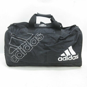 D■アディダス/adidas ボストンショルダーバッグ BAG/大容量■黒/79【中古】