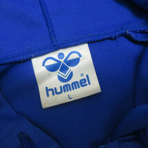 D■日本製■ヒュンメル/Hummel ジャージジャケット/パーカー【L】青/MENS/115【中古】_画像2