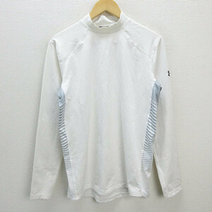 G ■ Under Armour/Under Armour Mock Mock Sheam рубашка/Ron [L] белый/мужчина/71 [Используется] ■
