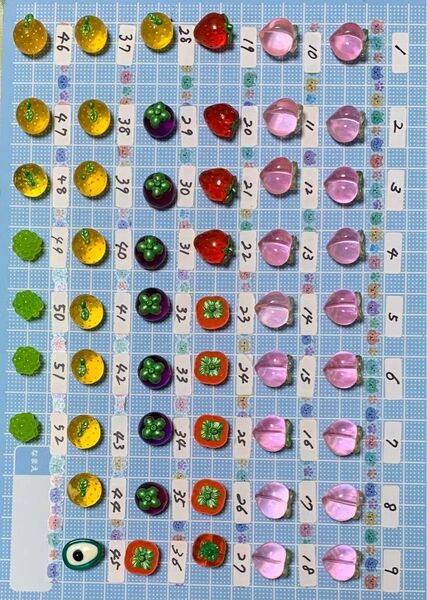 果物系パーツ①