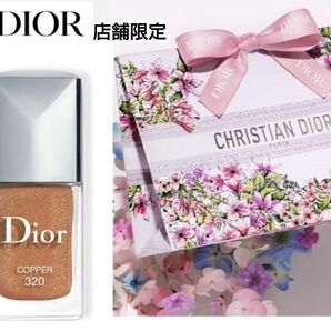 新品未使用　ディオール　DIOR　ヴェルニ　320 コッパー　店舗限定