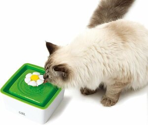 展示品 ジェックス GEX Catit フラワーファウンテンミニ 猫用フィルター式給水器