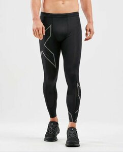 未開封 2XU MCSランコンプレッションタイツ Lサイズ ブラック MA5305B BLK/BRF ランニング ジョギング マラソン メンズ 送料520円