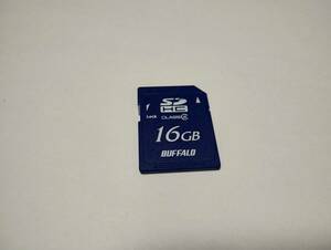 16GB　BUFFALO　SDHCカード　フォーマット済み　メモリーカード　SDカード