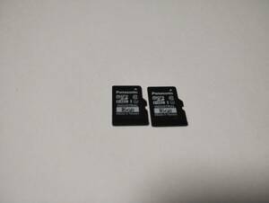 2枚セット　16GB　Panasonic　microSDHCカード　フォーマット済み　microSDカード　メモリーカード