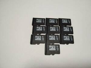 10枚セット　16GB　microSDHCカード　class2　フォーマット済み　microSDカード　メモリーカード