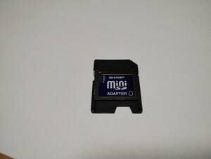 miniSD→SD　変換アダプター　SHARP　認識確認済み　メモリーカード　ミニSDカード　SDカード