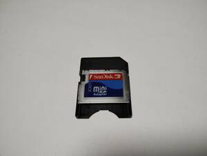 miniSD→SD　変換アダプター　SanDisk　認識確認済み　メモリーカード　ミニSDカード　SDカード