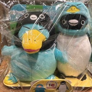 カモノハシのイコちゃん×Suicaのペンギン　フードぬいぐるみ