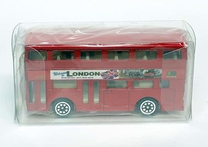 ロンドンバス(多層階バス)　(075)　REALTOY　ロンドンバス　”welcome to LONDON”