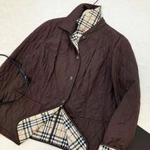 大きいサイズ◆バーバリー◆BURBERRY 46/15号/XL-3L 超軽量ウルトラライト☆中綿ダイヤモンドキルティングコート お花見 旅行 春アウター_画像3