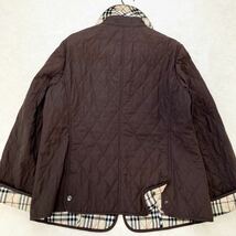 大きいサイズ◆バーバリー◆BURBERRY 46/15号/XL-3L 超軽量ウルトラライト☆中綿ダイヤモンドキルティングコート お花見 旅行 春アウター_画像10