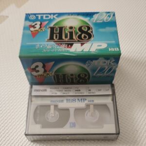 【新品未使用】TDK HI8 120分 3巻パック P6-120HMPRX3 