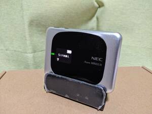 NECアクセステクニカ モバイルルーター MR02LN(クレードル付)