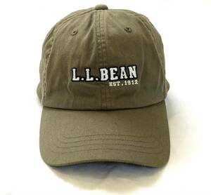 00s L.L.Bean 6パネル キャップ カーキ 希少 LLビーン