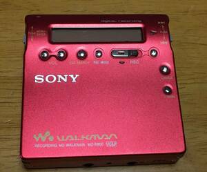 【SONY】MZ-R900 MD WALKMAN ソニー ウォークマン MDレコーダー バッテリーなし、本体のみ