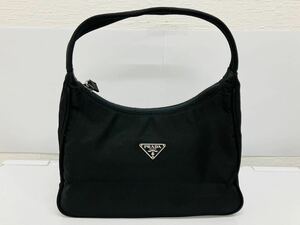 PRADA プラダ ハンドポーチ ハンドバッグ ブラック 